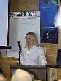 Heather Choat has 18 years experience diving and is NAUI Tec Trimix Instructor and NACD Intro to Cave Instructor.  She is an accomplished Cave diver and a member of the Woodville Karst Plain Project exploration team.  She is one of the founders of The Deco Stop (www.thedecostop.com).  Heather is equally experienced in deep ocean wreck diving.  